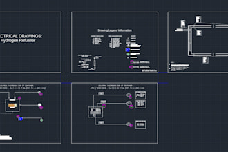 create electrical engineering design drawings