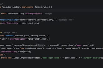 create you an springboot restful application