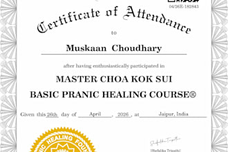send pure and powerful continuous distant pranic healing for a week