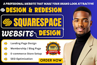 squarespace website design redesign squarespace website development design