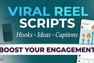 create viral instagram reel ideas and short video scripts