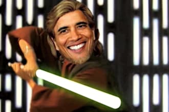turn you into a JEDI, in a realistic video