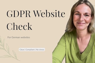 review your website for gdpr compliance