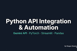build python automation scripts and data analysis tools