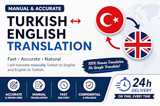 translate english to turkish, turkish to english accurently