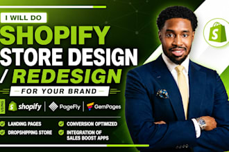 build an automated shopify dropshipping store,shopify landing page,shopify store