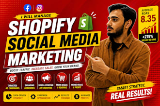do facebook ads, instagram ads, shopify social media marketing