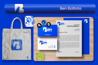 design stationery, visiting card, letterhead, invoice, and art direction