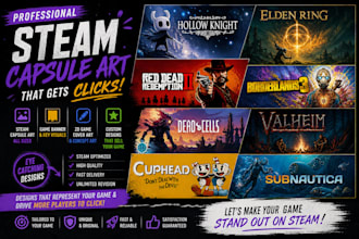 steam capsule art 2d game cover steam capsule artwork steam game art concept art