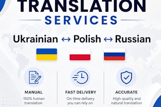 do professional translation ukrainian polish russian