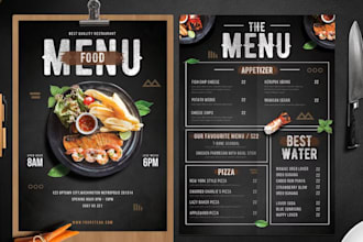 design italian restaurant menu food digital menu board cafe bar menu qr code tv