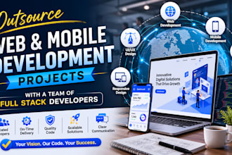 be your outsourcing partner for web and mobile app development