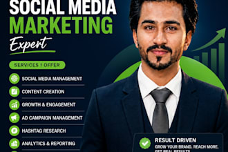 be your professional social media marketing manager