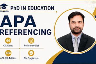 format your apa 7th edition references and citations