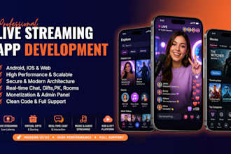 do mobile app, live streaming app, video streaming app, ott app
