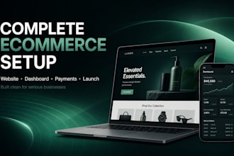 create a full e commerce ecosystem