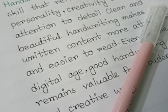 write anything with my beautiful handwriting