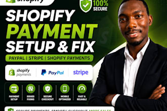 fix and configure shopify payment gateways for your store