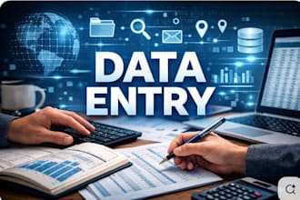 detail oriented data entry