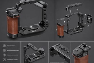 provide product 3d modeling for portable coffee device and industrial design