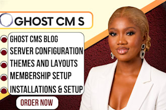 ghost cms ghost website ghost newsletter ghost automation ghost crm ghost themes