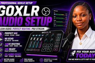setup goxlr audio routing for obs streaming and pro streamers