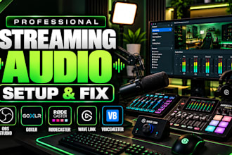 setup obs studio goxlr rodecaster wave link voicemeeter audio