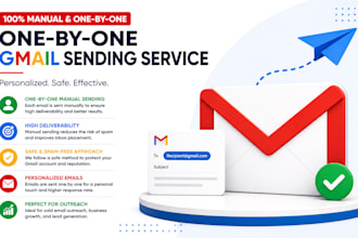 send manual email outreach sequences to land in inbox
