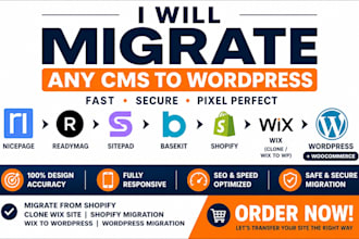 migrate nicepage readymag sitepad basekit website transfer any cms to wordpress