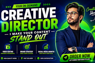 act as your creative director build your brand strategy, visual identity design