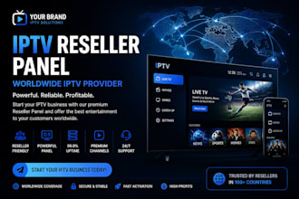 configure a reseller panel strong 8k, dream4k, vocco with full support