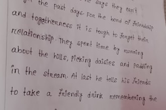 write anything with my beautiful handwriting
