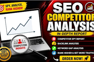 provide competitor analysis and backlink reports for better ranking