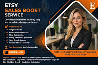 boost etsy sales, etsy promotion, etsy marketing, ebay promo ecommerce marketing