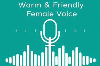 record a professional urdu female voice over