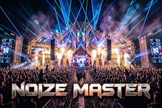 create a powerful,  hardstyle and rawstyle track
