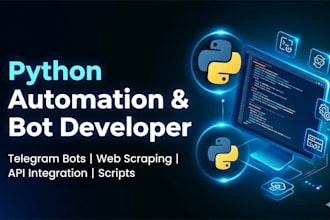 python automation bot and script developer
