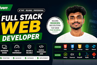 build a full stack web application using react node js