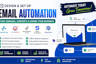 design sendpulse engagebay benchmarkone salesautopilot esputnik email automation
