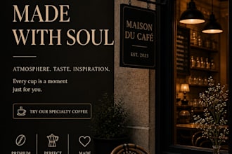social media ads banners and book cover design