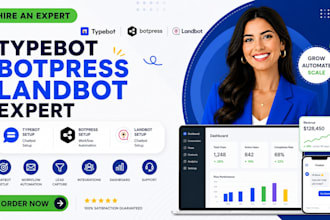 build, automate lead capture on typebot, penpot, botpress, landbot, limesurvey