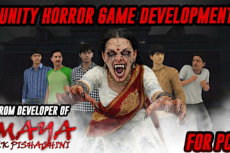 develop PC 3d horror game in unity