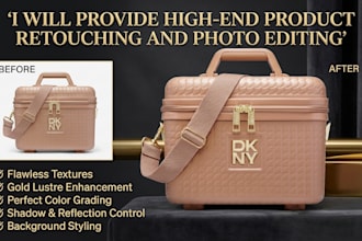 provide highend product retouching and photo editing