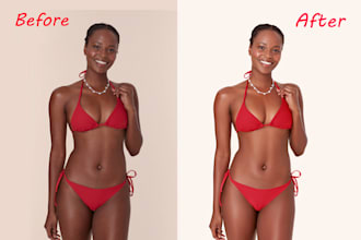 do professional photo retouching, skin smoothing, and blemish removal