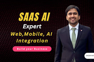 build an ai saas web application with ai app