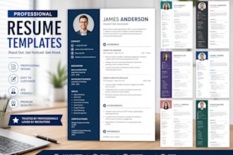 create a standout modern resume design that gets you hired
