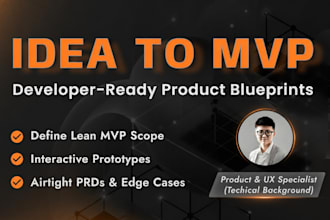 turn your product idea into an mvp prototype and prd