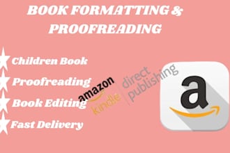 proofread and format your romance fiction book