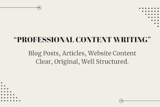 write SEO blog articles that are simple and engaging