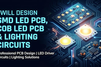 design cob led pcb, led driver circuit, and high power led pcb layout